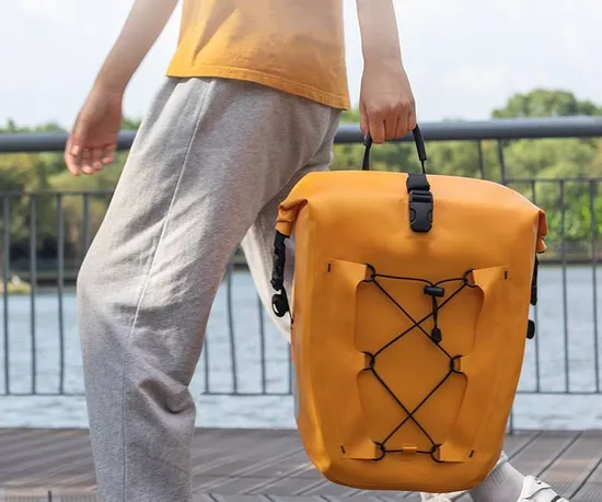 Leyi Waterproof Bike Bag Suppliers Bicycle Backpack Bag for Pannier 27L Pannier Bag Bike Custom Logo