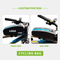 Waterproof Large Capacity Bicycle Saddle Bag Double Zipper Shockproof Seat Post Rear Bike Bag Accessories