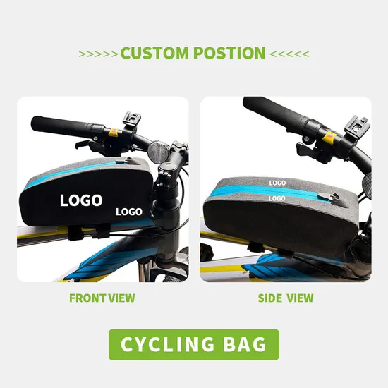 Waterproof Large Capacity Bicycle Saddle Bag Double Zipper Shockproof Seat Post Rear Bike Bag Accessories