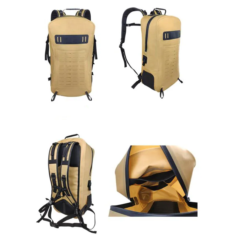 Custom Logo Waterproof Ocean Pack Outdoor PVC TPU Small Swimming Tarpaulin Drybag 20L 30L for Sports Waterproof Backpack