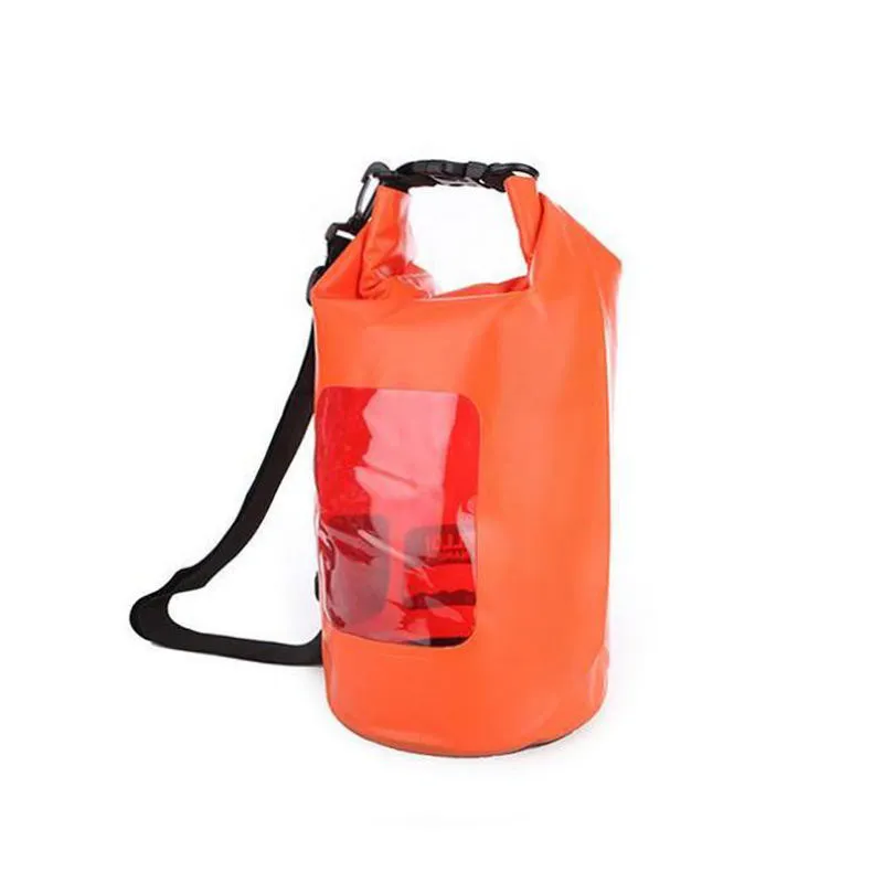 Leyi 2024 New Waterproof Swimming Bag Black Waterproof Backpack Waterproof Mobile Phone Bag Pouch
