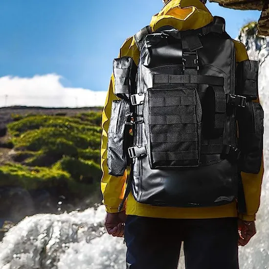 Leyi Backpack Hiking Adventure Outdoor Sport Backpack Custom Lightweight Waterproof Drawstring Backpack