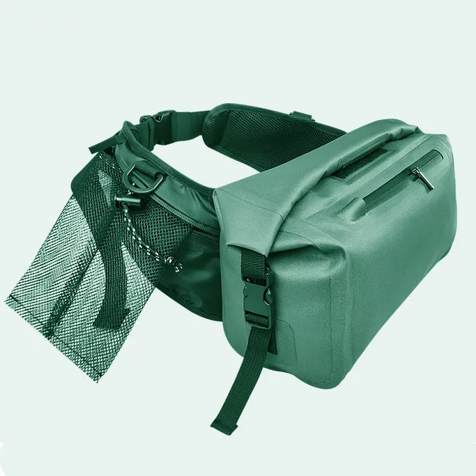 Waterproof Fishing Waist Bag Sport Fanny Pack Traveling Running Casual Fishing Waist Bag