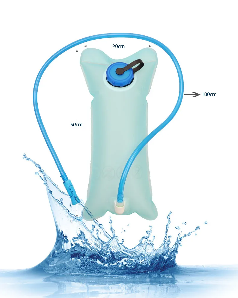 Water Bladder for Hiking Backpack Leak Proof Water Reservoir Storage Bag, BPA-Free