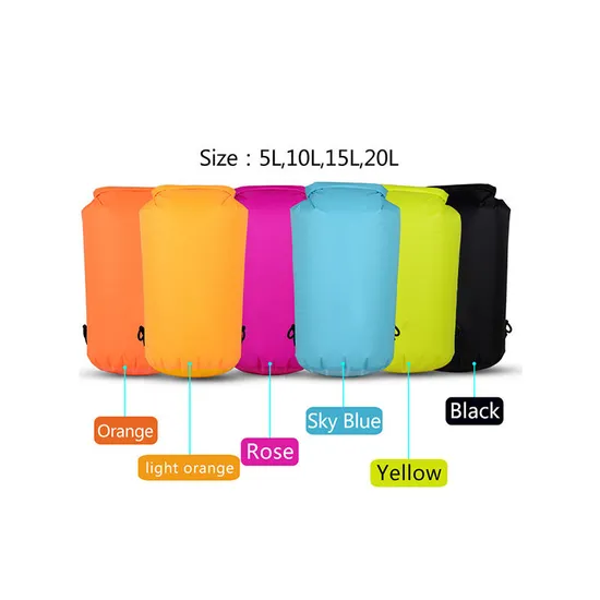 Leyi Men Shoulder Bag Waterproof Roll Top Waterproof Backpack Bag with Zipper Waterproof Folding Garment Bag