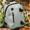 Customized TPU Waterproof Carp Fishing Tackle Bag Outdoor Welding Fishing Backpack
