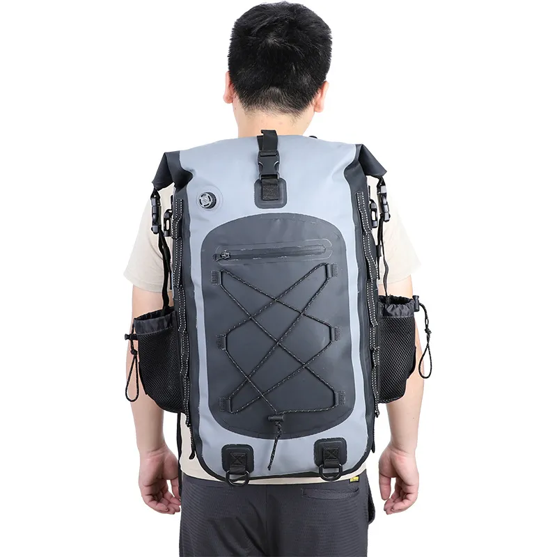 Leyi Premium 40L Waterproof Dry Bag Backpack Outdoor Backpack Manufacturer TPU Backpack Outdoor Hiking