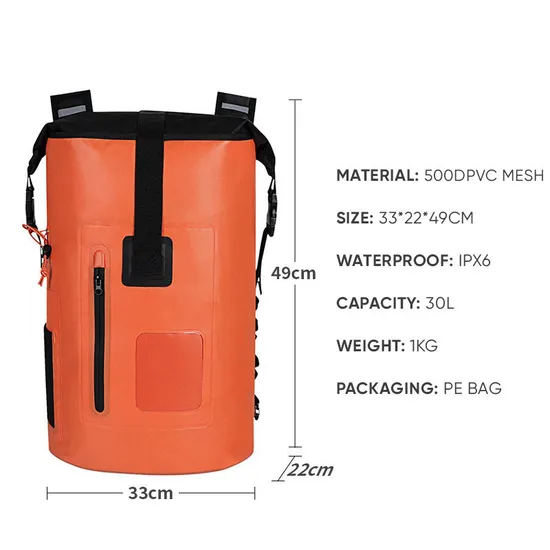 Leyi High Quality Waterproof Travel Backpack Waterproof Backpack Bag Waterproof Durable Bag Men Leather Travel Bags