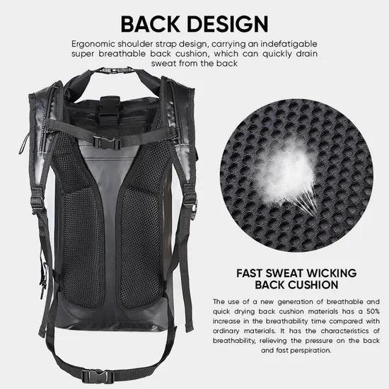Leyi High Quality Waterproof Travel Backpack Waterproof Backpack Bag Waterproof Durable Bag Men Leather Travel Bags