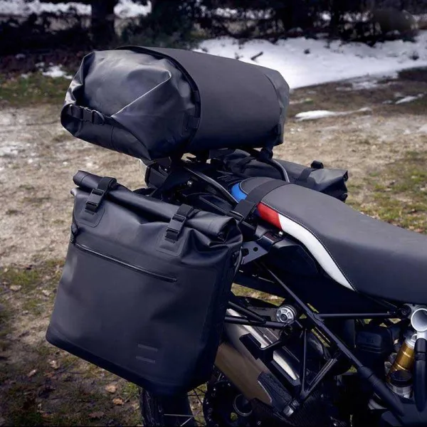 TPU Waterproof Motorcycle Side Tail Saddle Bag 45L for Cycling