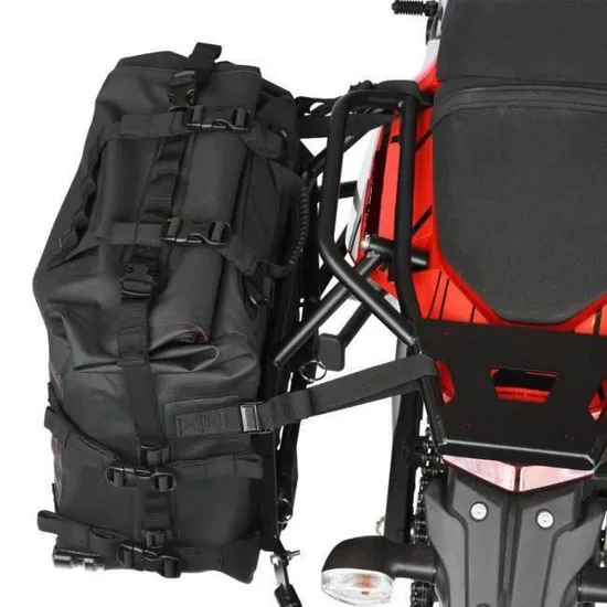 Travel Customized Roll up Outdoor PVC Motorcycle Seat Tail Bag Waterproof