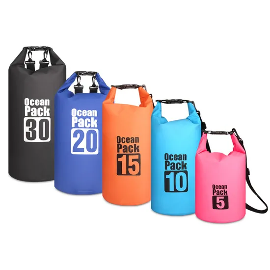 Custom Logo Outdoor Waterproof PVC Dry Bag