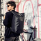 Leyi Recycled Brand Waterproof Custom Logo Leather Laptop Bag Business Shoulder Backpack