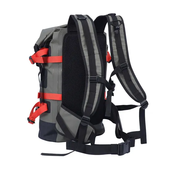 Outdoor Customized PVC Waterproof Dry Bag Backpack with Pockets