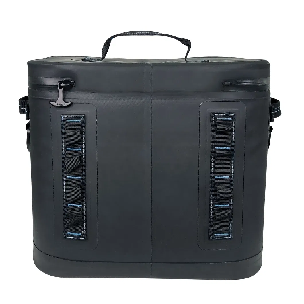 Waterproof Insulated Soft Fashion Fishing with Front Zipper Pocket Camping Fish Cooler Bag