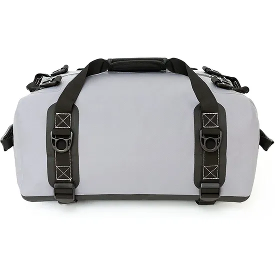 Leyi Outdoor Waterproof Backpack TPU PVC Shoulder Tote Travel Duffel Bag
