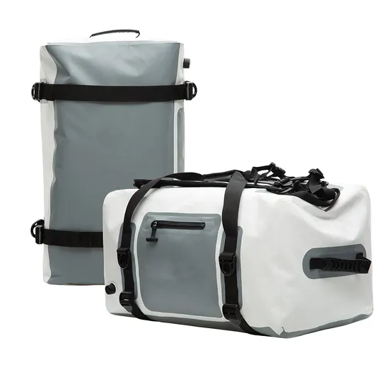 OEM ODM Outdoor PVC Tarpaulin Duffle Bag Waterproof Sport Gym Duffel Bag for Travel Camping