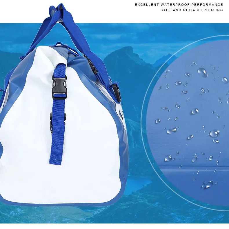 Leyi Factory Handmade Travel Custom Gym Sports Backpack Training Waterproof Duffel Bag