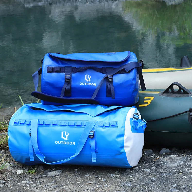 Large Capacity Waterproof Dry Duffel Bag Outdoor Sport Backpack Travel Bag Camping Duffle Bag