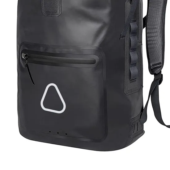 Leyi Camping Hiking Dry Backpack 35L Waterproof 500d PVC Tarpaulin Splash Proof Laptop Rucksack Rolltop Drybag Kayak Camping Bag