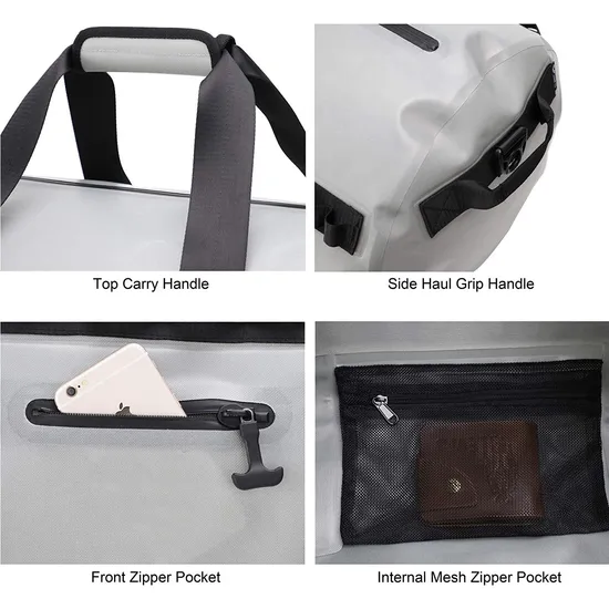 Leyi Wholesale Custom Logo PVC Unisex Outdoor Activities Travel Hiking Swimming Waterproof Duffel Dry Bag