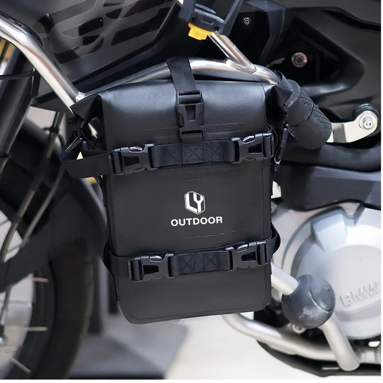Leyi Waterproof Motorcycle Riding Sports Waist Backpack Buckle Folding Unisex Custom Logo Saddle Bag