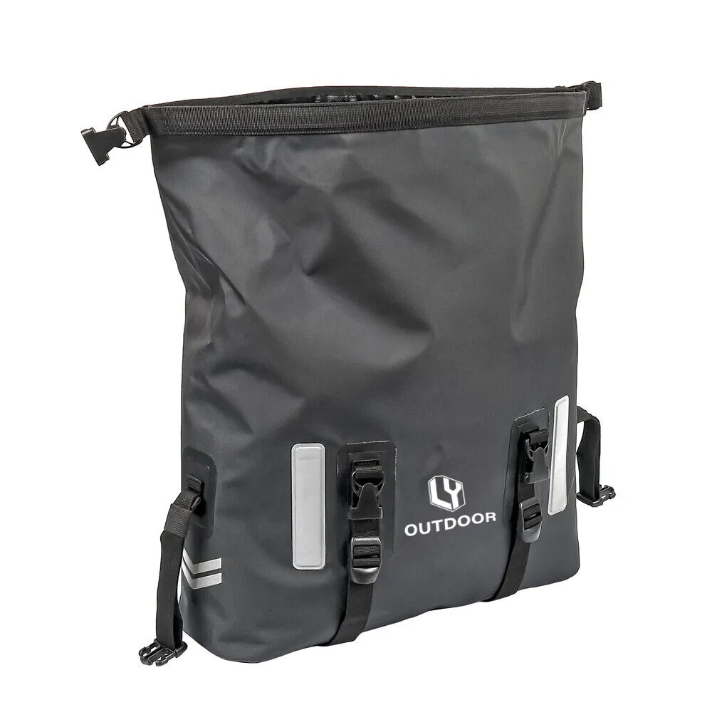Leyi Customized Waterproof Roll Motorcycle Travel Outdoor Accessories Backpack Duffel Tail Saddle Dry Luggage Bag
