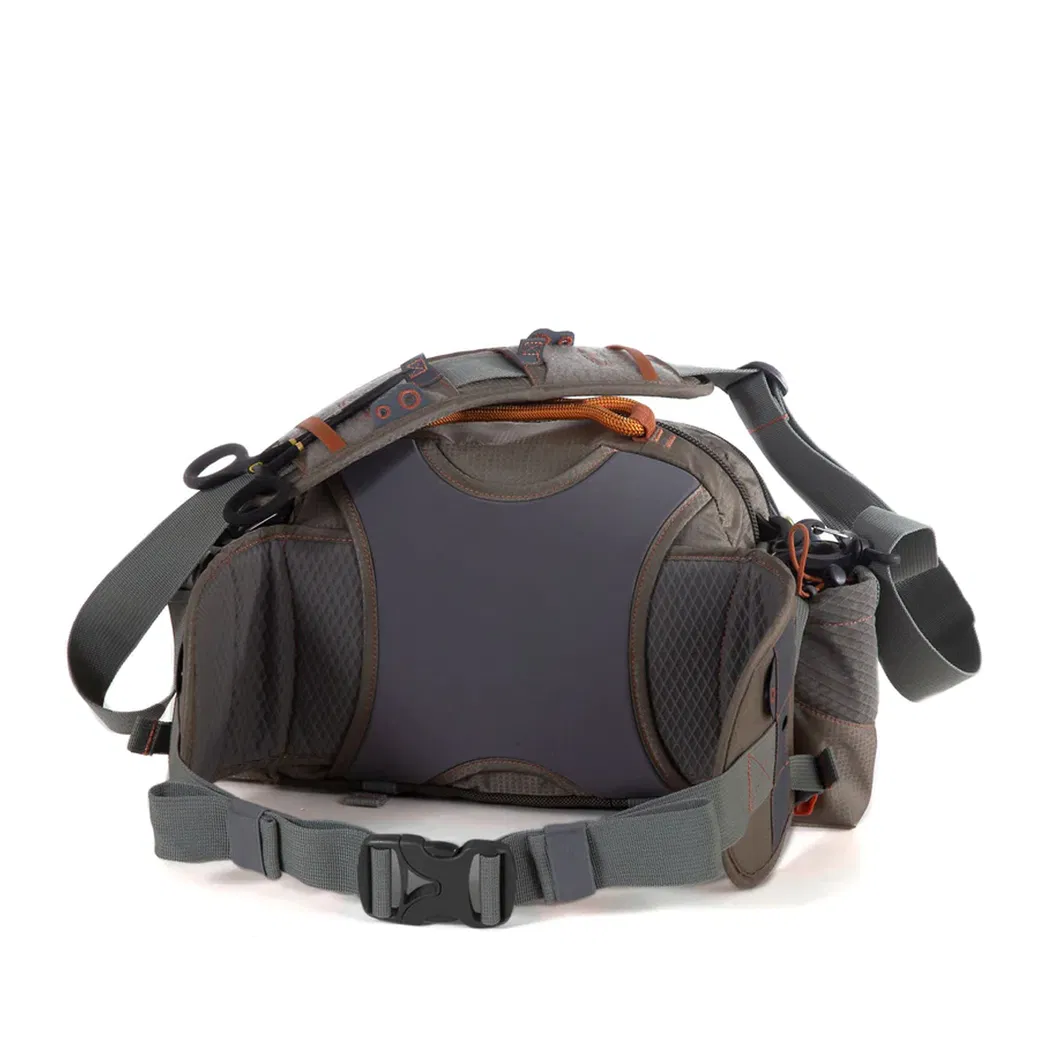 Leyi Newest Design Water-Resistant Outdoor Backpack Fishing Reel Safety Waterproof Fly Fishing Waist Bag