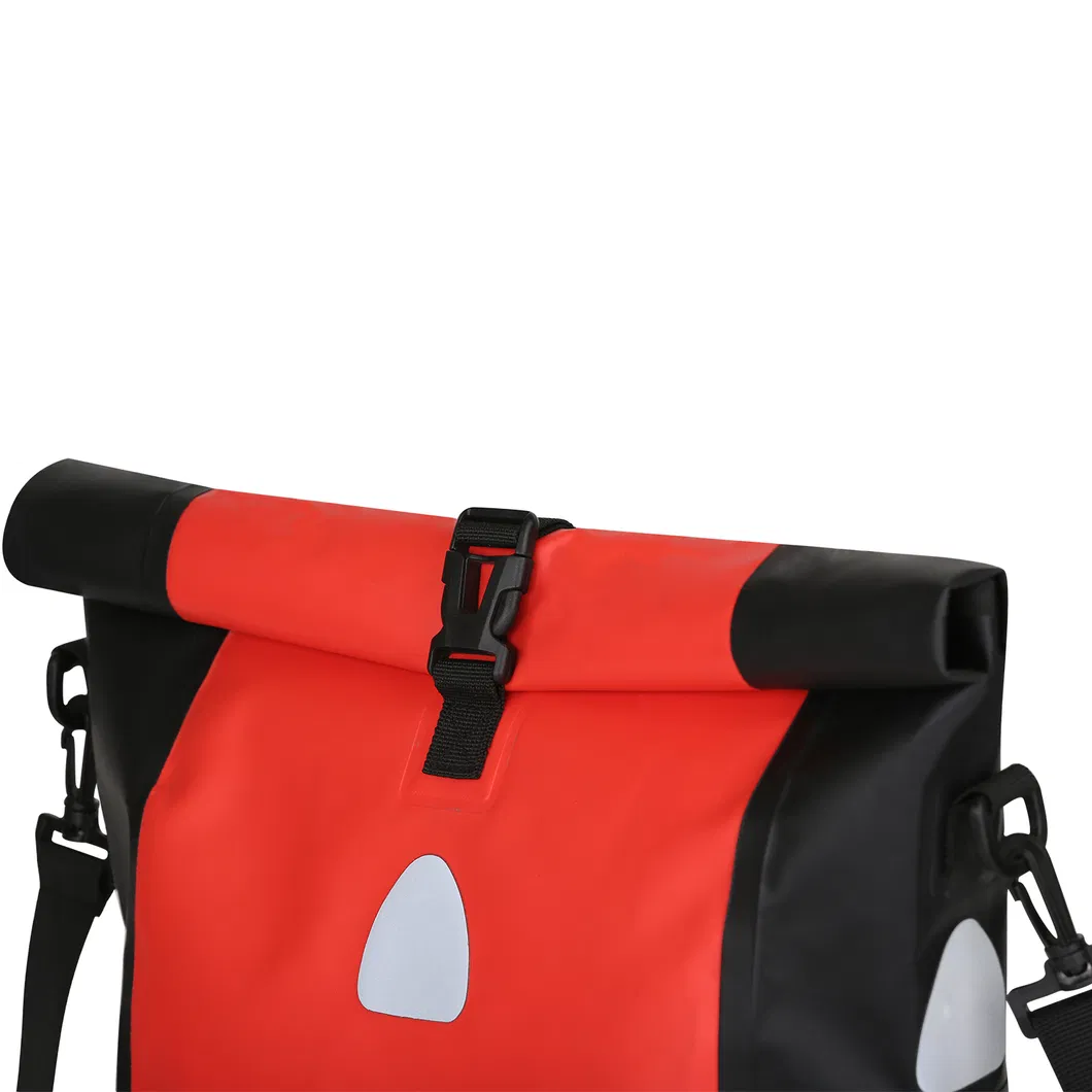 Leyi 2024 New Bicycle Saddle Bag Rainproof, Large Capacity Bicycle Saddle Bag Luggage Rack MTB Bike Travel Bag Custom Logo