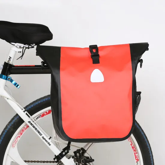 Leyi 2024 New Bicycle Saddle Bag Rainproof, Large Capacity Bicycle Saddle Bag Luggage Rack MTB Bike Travel Bag Custom Logo