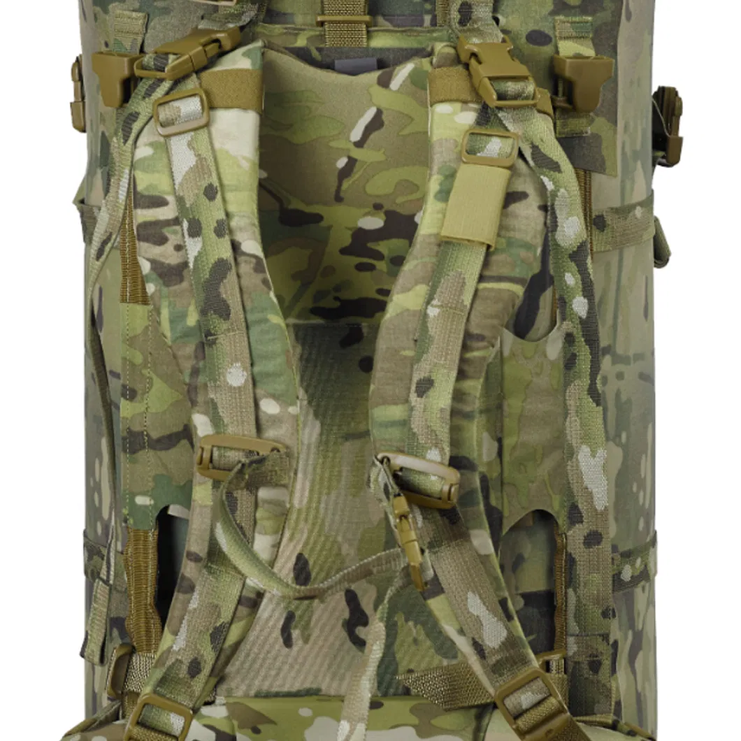 Leyi China Factory Waxy Canvas Backpack for Outdoor Activities, Sports Bag Hiking Backpack Duffel Bag for Men