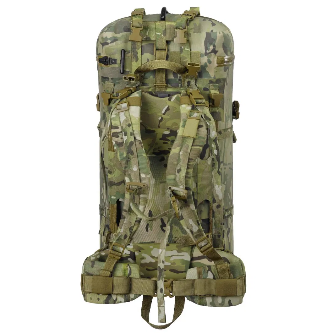 Leyi China Factory Waxy Canvas Backpack for Outdoor Activities, Sports Bag Hiking Backpack Duffel Bag for Men