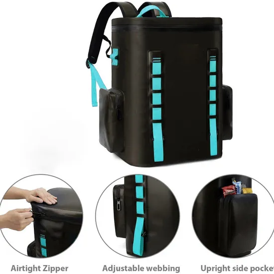 Outdoor Travel Picnic Insulated Cooler Bags Camping Cooler Backpack Waterproof Soft Coolers
