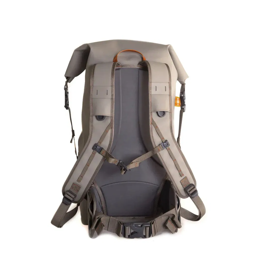 OEM ODM Custom Logo Waterproof Material TPU PVC Fishpond Thunderhead Packs Fly Fishing Backpacks for Store Fishing Gear Rod