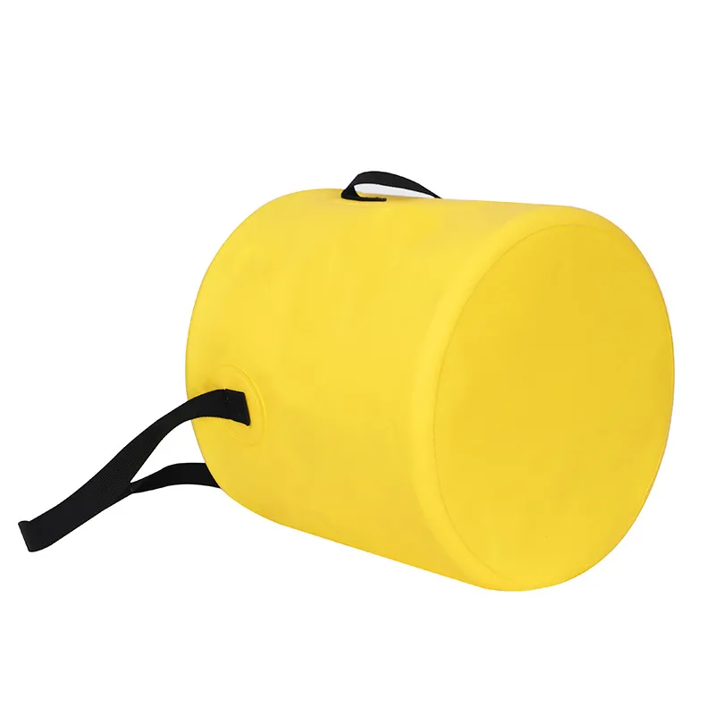 OEM Multifunctional Collapsible Bucket Water Container Outdoor Waterproof Camping Folding Fishing Bucket with Handle