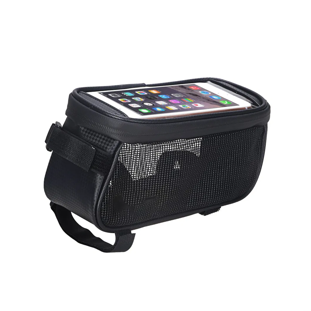 Leyi Motorcycle Phone Waterproof Bag 3 in 1 Bicycle Bag Waterproof Frame Top Tube Bicycle Bag Phone Holder