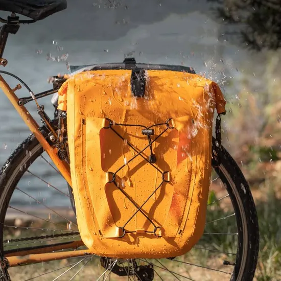 Leyi Waterproof Bike Bag Suppliers Bicycle Backpack Bag for Pannier 27L Pannier Bag Bike Custom Logo