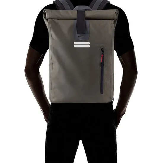 Outdoor Waterproof 35L Dry Backpack Heavy Duty Lightweight Water Sports Front Zippered Pocket Dry Bag