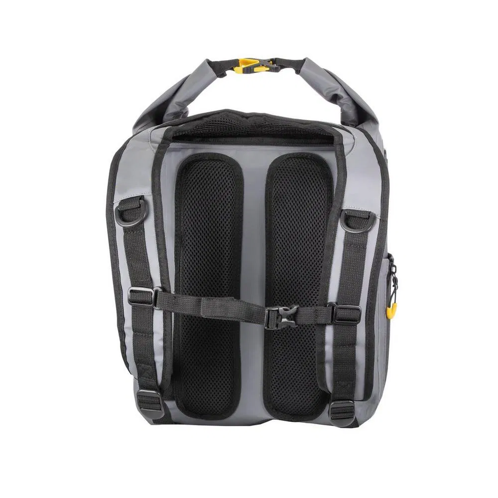 Comfortable Waterproof Roll-Top Waist Pack Fly Fishing Organizer Bag with Padding Shoulder Strap