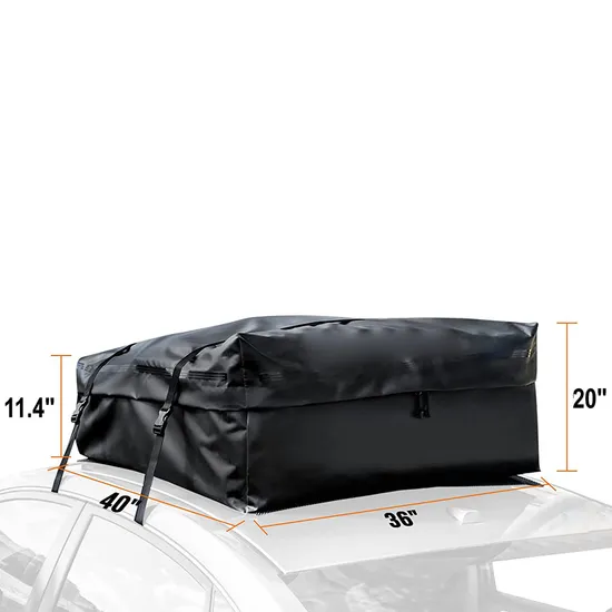 Leyi 13 Cubic Rooftop Cargo Carrier Car Roof Boxes Bags Any Car Roof Travel Bag Vehicles Storage Roof Rack Bag