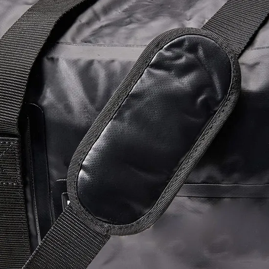 Leyi All Vehicles Roof Rack Storage Bag Water Roof Duffel PVC Leather Duffle Bag Foldable Solid Roof Top Bag Black