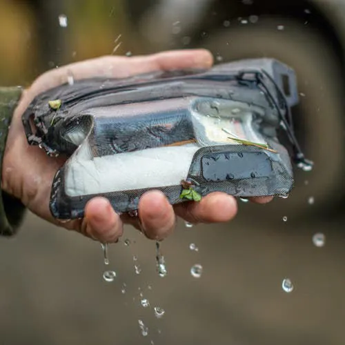 Leyi 600d Waterproof Small Pouch Identification Card 600d Waterproof Small Pouch Zipper PVC Bag Transparent Small Pouch