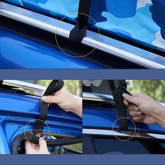 Leyi 13 Cubic Rooftop Cargo Carrier Car Roof Boxes Bags Vehicles Storage Roof Rack Bag, Any Car Roof Travel Bag