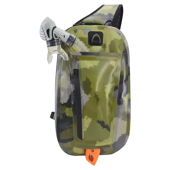 Waterproof Outdoor 500d PVC Single Sling Chest Bags Camouflage Mens Shoulder Chest Bag