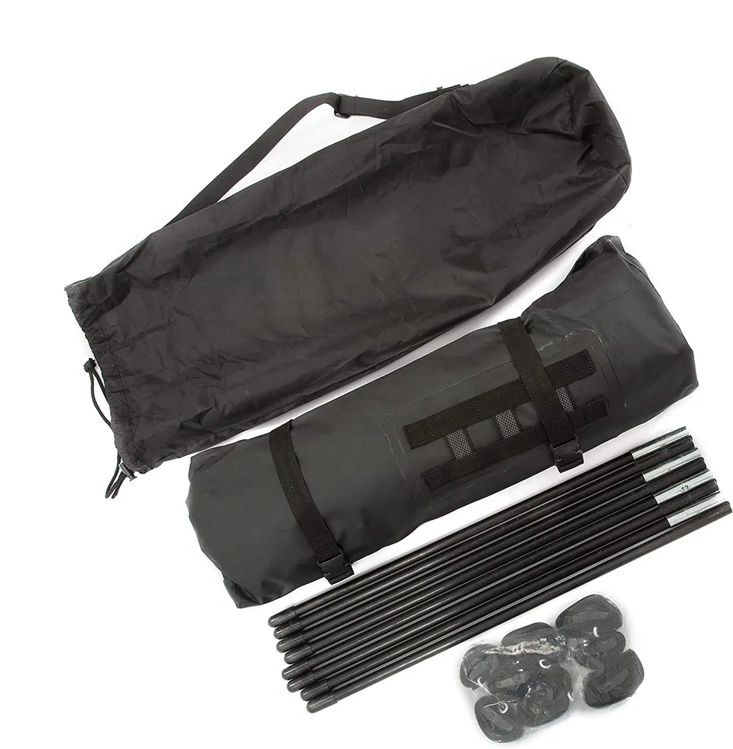 Leyi Roof Tope Cargo Bag with 4 Door Hookclosure Full Waterproof Roof Carrier Bag Waterproof Bag on Roof Racks