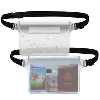 Leyi Waterproof Durable Belt Bags Water Phone Pouch for Swimming Waterproof Translucent Pouch