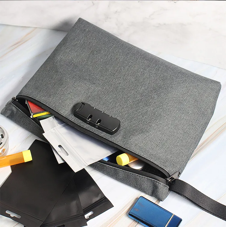 Leyi High Quality Mylar Bags 3.5g Smell Proof Smell Proof Smellproof Backpack with Lock Custom Smell Proof Backpack