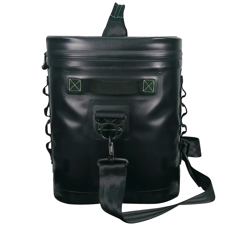 Leyi Waterproof Insulated Soft Fashion Fishing with Front Zipper Pocket Camping Fish Cooler Bag