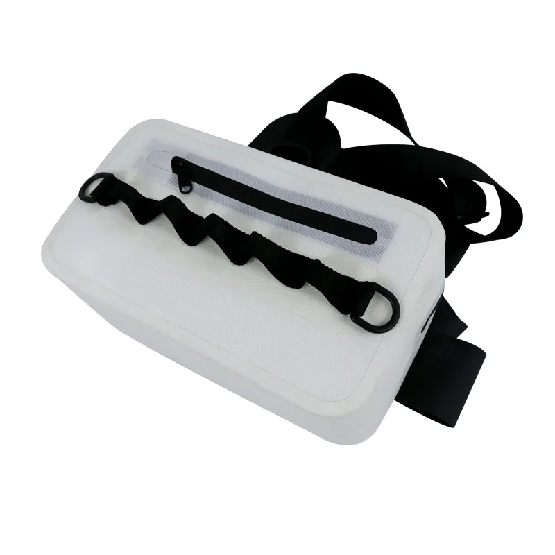 Waterproof PVC Crossbody Fishing Chest Bag