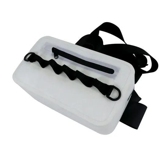 Waterproof PVC Crossbody Fishing Chest Bag